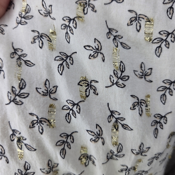 Old Navy Womens Prairie Tiered Maxi Dresses SizeMedium Print Gold Cottagecore - Picture 10 of 16